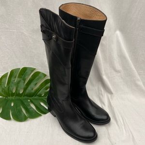 NWOT FRYE Molly black riding boots sz 6
